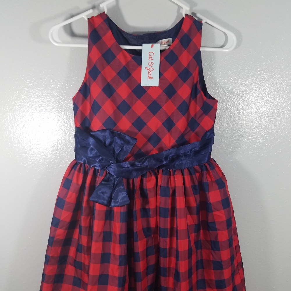 Cat & Jack Girls Plaid Dress *Cute*
